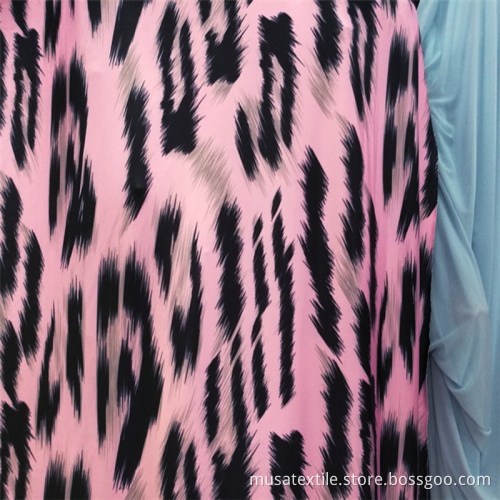 Printed Polyester Spandex Stretch Yoga Legging Fabric